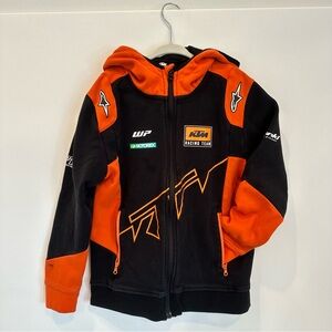 KTM zipper sweatshirt size 8-10 or eu 140